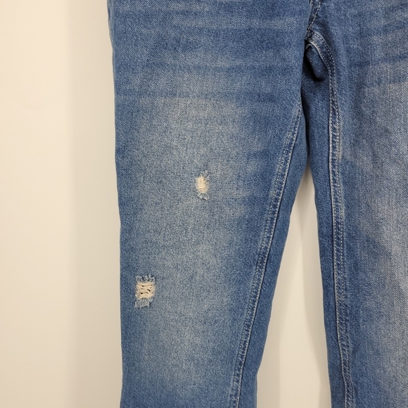 We The Free Womens Cropped Distressed 100% Cotton Jeans Size 24 - Picture 12 of 12